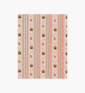 Farmhouse Stripe Cotton Fabric - Pink