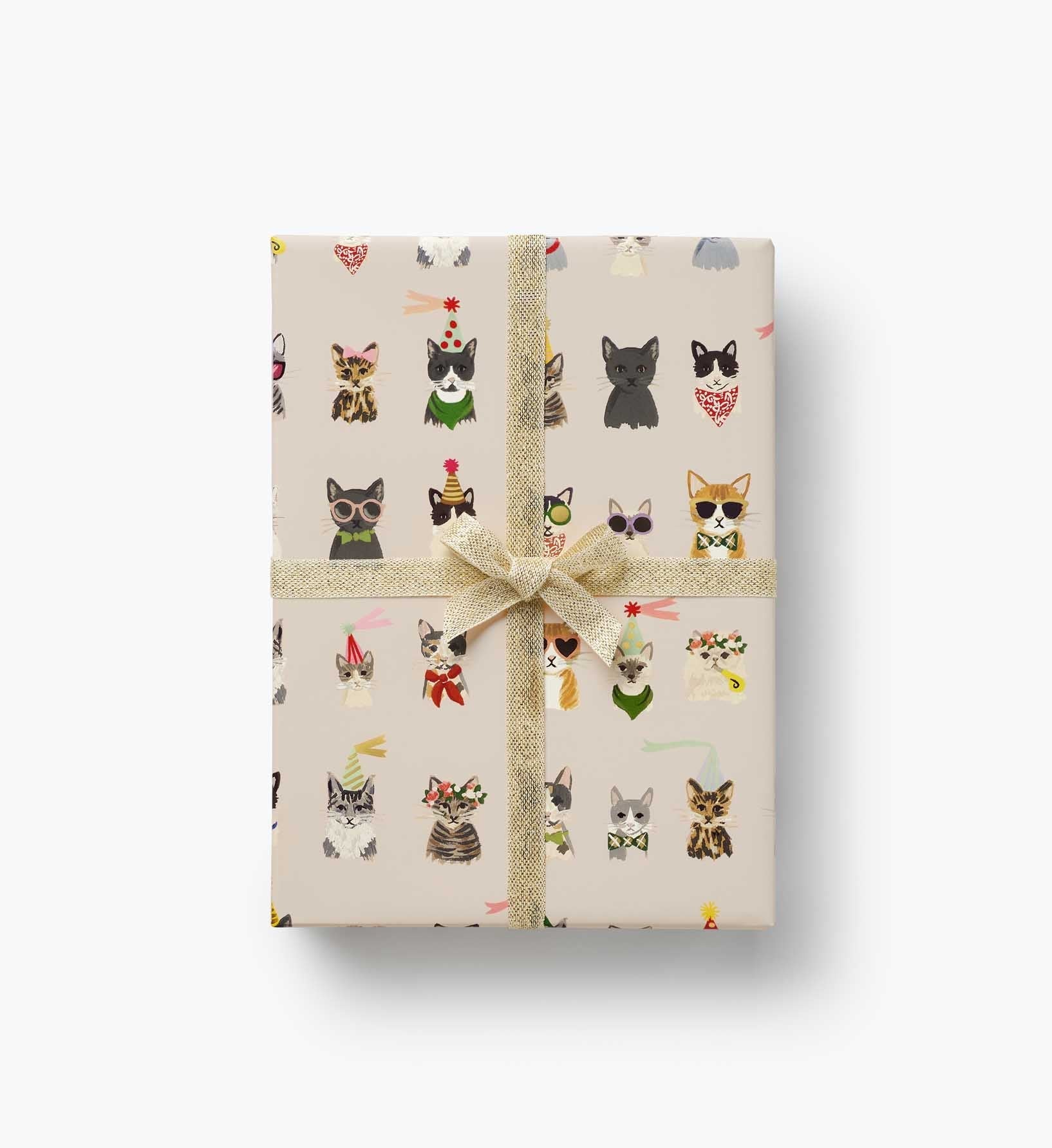 Wrapping Roll - Party Cats