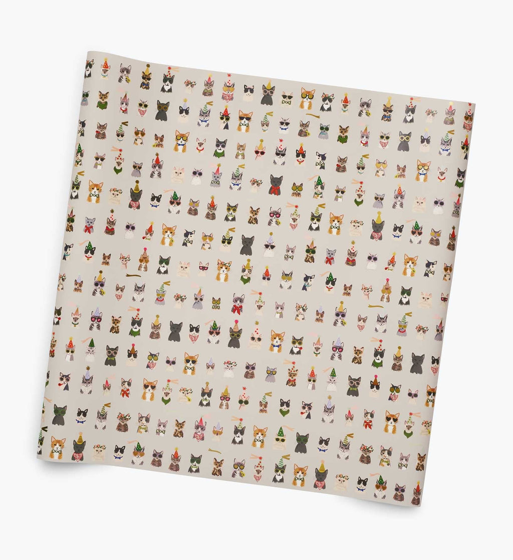 Wrapping Roll - Party Cats