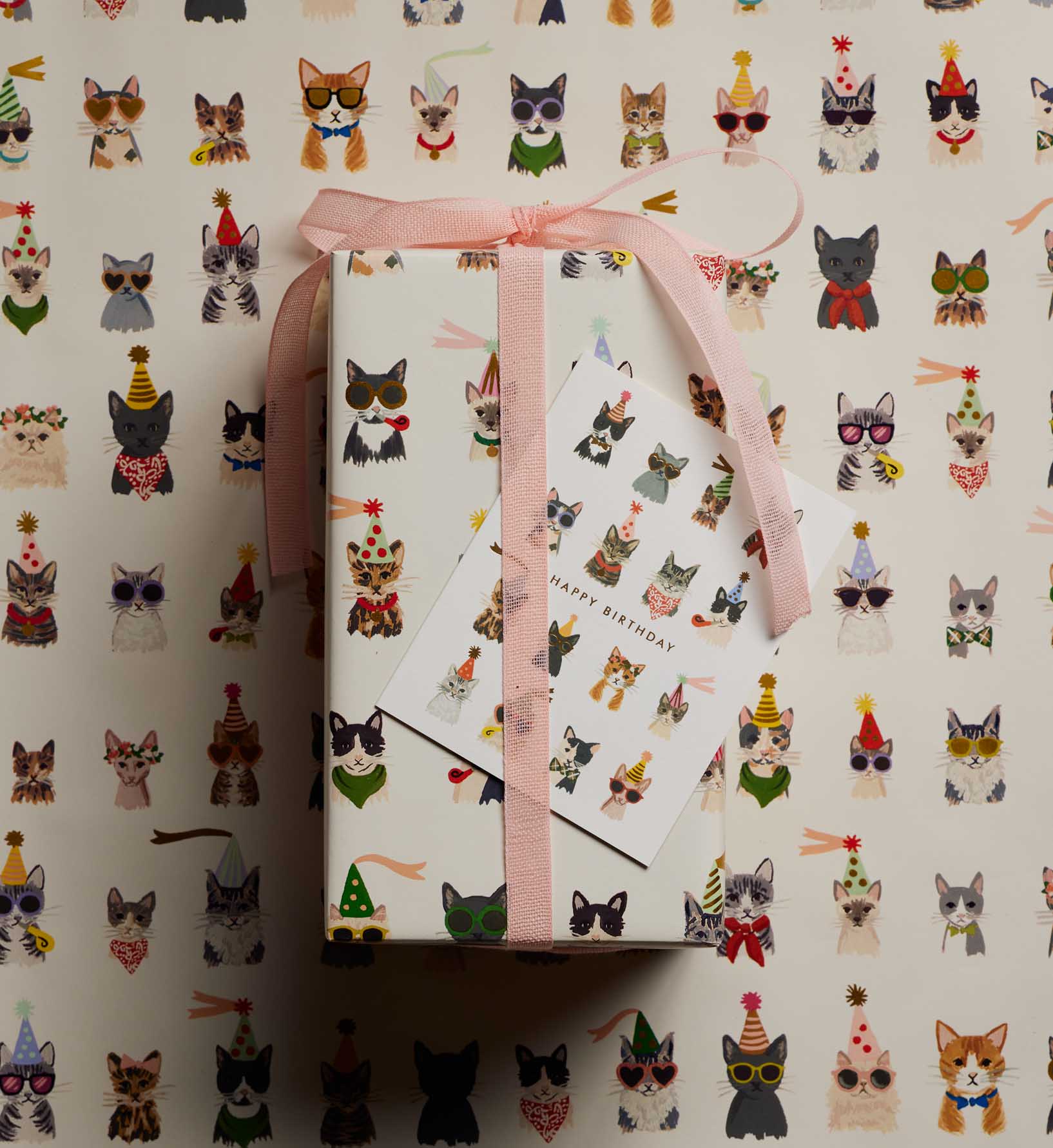 Wrapping Roll - Party Cats